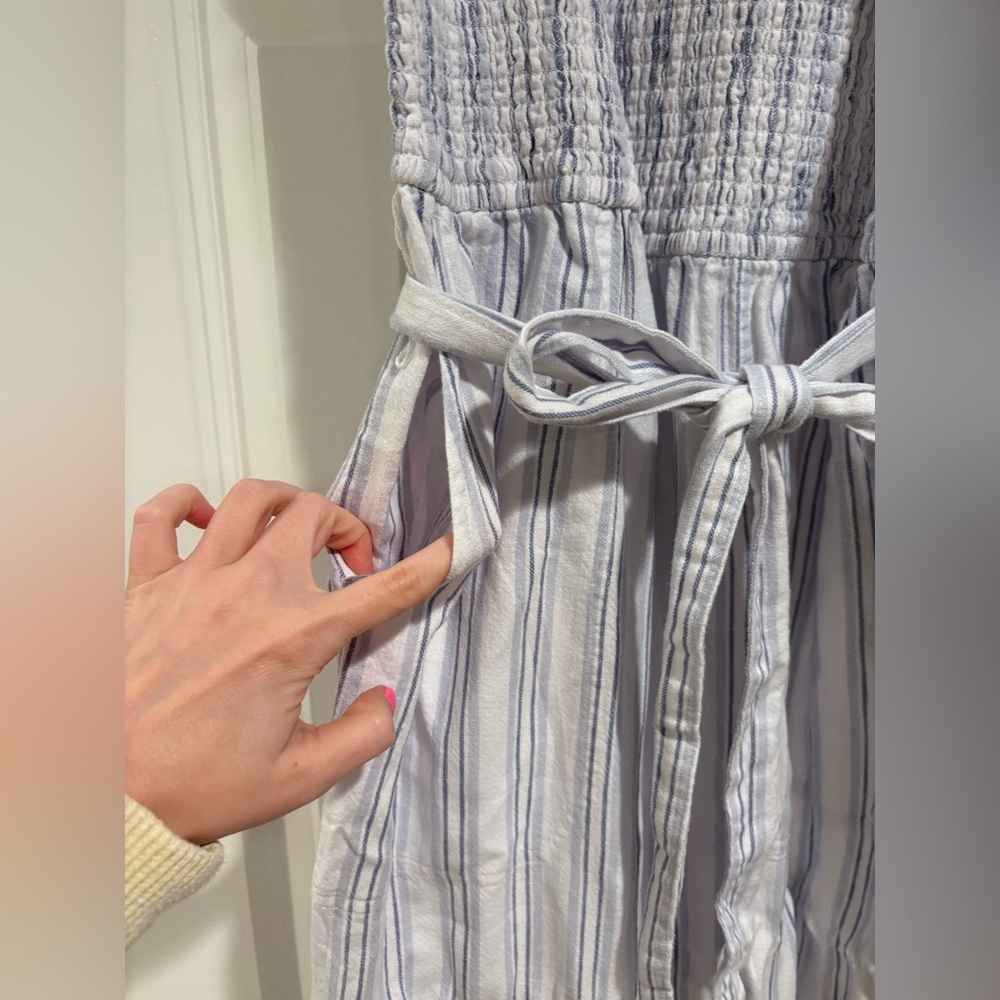 Abercrombie Blue and White Jumpsuit NOT FOR SALE - Picture 5 of 6